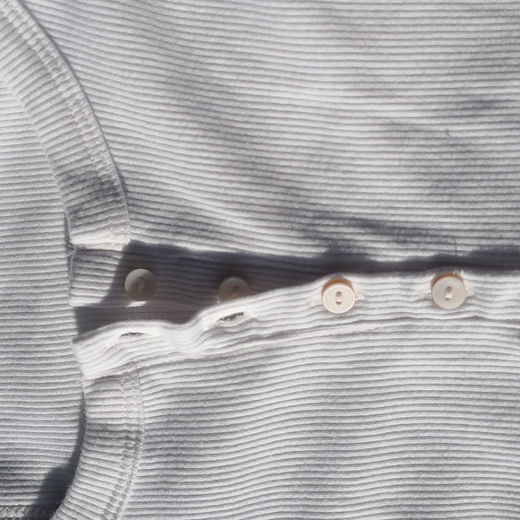 SO White Ribbed Top - Picture 3 of 6